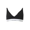 Calvin Klein Underwear Nedrček črna/bela