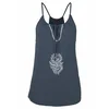 BUFFALO Top, modra