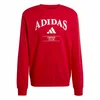 Moški pulover adidas Heritage Graphic Crew Power Red S