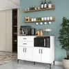 Hanah Home Multifunkcionalna komoda, bijela