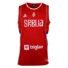 PEAK košarkaški navijački dres Srbija crveni, okrugli izrez