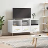 TV ormarić sjajni bijeli 102 x 36 x 50 cm od konstruiranog drva