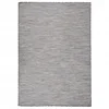 shumee vidaXL Zunanja preproga z ravnim tkanjem 140x200 cm rjava in modra