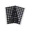 Velcro samolepilna kolesa O15 mm - črna