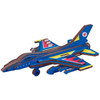 Lesena 3D sestavljanka Woodcraft Fighter plane F16