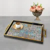 Aberto Design Poslužavnik TPA9857 50 x 29 x 3.5 cm, Šareni