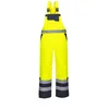 Portwest Radne pantalone sa tregerima contrast s489 postavljene žute, vel.s ( 61562 )