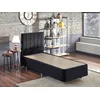 Hanah home Krevet Ela 120x38x200cm Crni