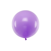 Okrogli veliki balon 60 cm – pastelna sivka