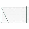 Ograde od lanca s betonskom podlogom 10 x 1,6 m Zelena Mreža