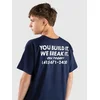Thrasher Destruction moška majica moška majica navy