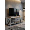 HANAH HOME TV polica TV Unit Shelf White