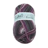 Preja LADY de Luxe BATIK - 100 g / 238 m - bela, vijolična, siva