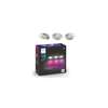 Philips-SET 3xLED RGB prigušiva lampa za kupatilo Hue 1xGU10/5,7W/230V IP44