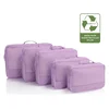 Heys Ecotex Packing Cube 5 Pc Set Lilac Blossom
