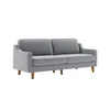 Atelier del Sofa Trosed Robin 3, 205x84x87cm, Sivi