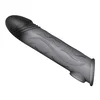 SuperLove Realistic Ultra Thin Liquid Silicone Penis Sleeve Large