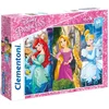 Clementoni Puzzle Disney princeske: Ariel, Locika in Pepelka MAXI 60 kosov