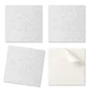 shumee Samolepilne vinilne kuhinjske ploščice Abstraktne valovite črte 4x50x50 cm