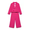 Abel & Lula Obleka 5220 Roza Regular Fit