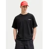 Jack & Jones Majica Eterna 12295544 Črna Loose Fit