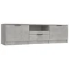 Vidaxl TV omarica betonsko siva 140x35x40 cm konstruiran les