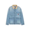Tommy Jeans Prehodna jakna moder denim