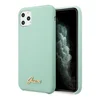 Maska Guess Faceplate Silicone za iPhone 11 Pro Max, Zelena