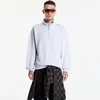 Mikina ROA Logo Half Zip Sweater UNISEX Light Grey M
