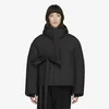 Jakna Y-3 Hooded Puffer Jacket Black M