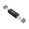 Bralnik kartic C-tech UCR-02-AL, USB 3.0 TYPE A/ TYPE C, SD/micro SD