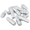 Vidaxl Polica Peg 12 szt. srebrna 7 x 16 mm elezo