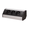 Orno Pohištvena vtičnica 3x250V OR-GM-9001/BG