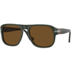 Persol Jean PO3310S 119057 Polarized L (57) Zelena/Rjava