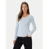 Calvin Klein Bluza LV044D235G Svetlo modra Slim Fit