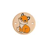 Otroški obliž FOX - SET 2 - d. 2,6cm - oranžna