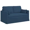 Vidaxl Kavč Modra 138 x 78 x 80 cm Kovina