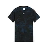 PUMA Sport Camo Tee Youth, Shop, Midnight Petrol, 11-12Y