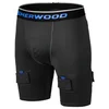 Kratke hlače s suspenzorjem SHER-WOOD Hat Trick Compression Jock Short Black Senior M