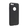 Torbica silikonska Skin za iPhone 7 mat crna (sa otvorom za logo)