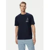 Tommy Jeans Majica Sailboat DM0DM23184 Mornarsko modra Regular Fit