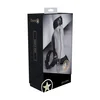 Ouch! Venice Collection Adjustable Leg Cuffs Black - Bonded Leather, Fashion Hardware OU955BLK