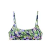s.Oliver Bikini zgornji del indigo/zelena/svetlo zelena/sivka