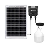 Aigostar - LED solarni luster sa senzorom, 70W, 12V, 6000 mAh, 6500K, prečnik 12 cm