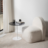 Hanah home Klub sto Chill 50x50x50cm Belo-Tamnosivi