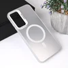 Maska za Samsung Galaxy A16 5G Magsafe Clear srebrna