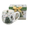 450 ml porcelanasta božična skodelica z motivom Hrestača