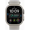 Apple Watch Ultra 4 Titanium Natural Case with Ocean Band Siva