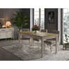HANAH HOME Trpezarijski sto Krem - Siva FRN 21023