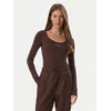Guess Bodi V6BP12 K6916 Temno rjava Slim Fit